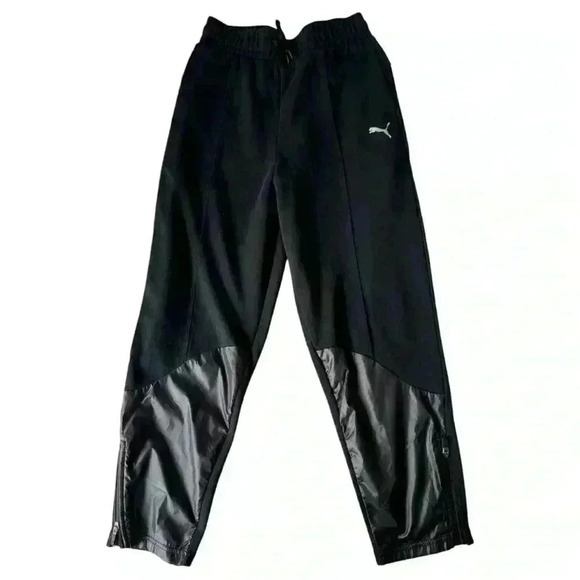 Black  Puma high waist joggers track pants - Picture 2 of 8